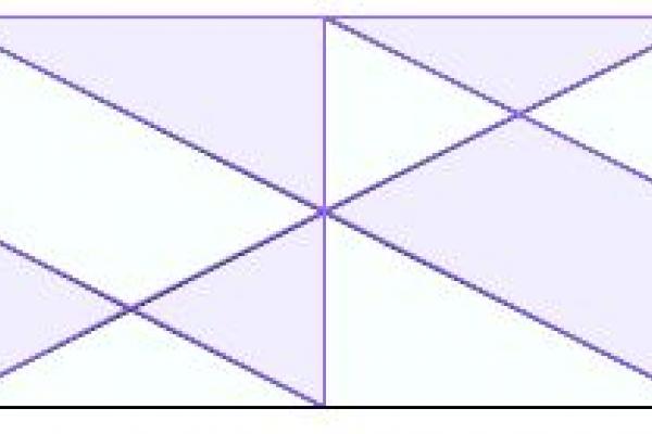  Composición geométrica con triángulos y otros polígonos, contenida en el recurso digital.