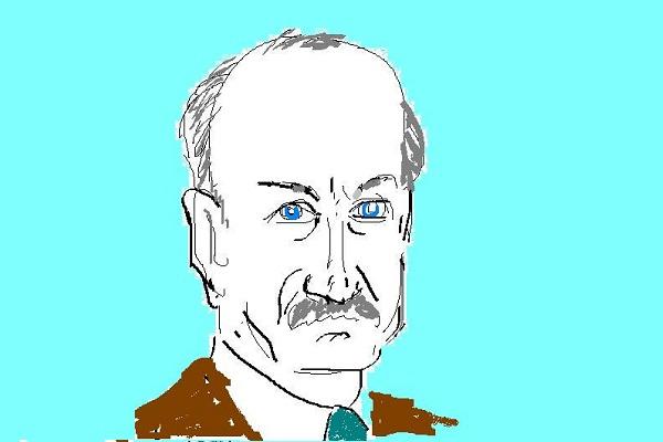 Dibujo de Talcott Parsons