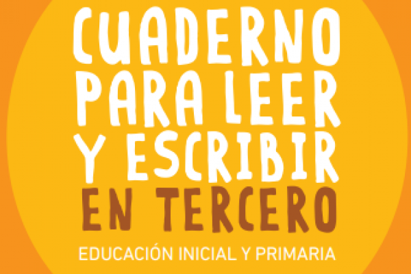 cuaderno leer y escribir 3°