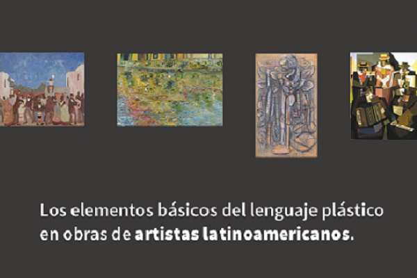 miniaturas de obras y texto