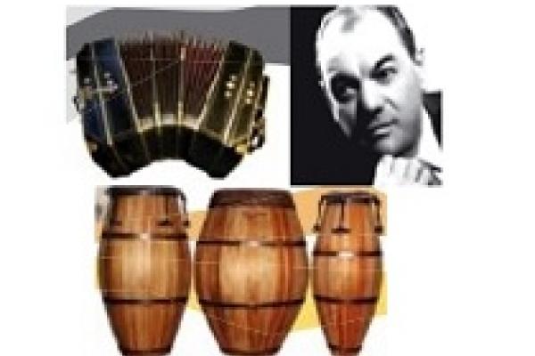 Bandonón, Feancisco Canaro y tambores afro uruguayos