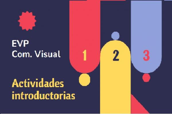 figuras de colores y título del recurso