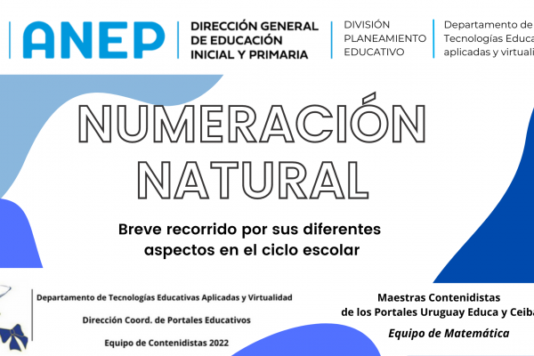 Portada de la presentación "Numeración natural"