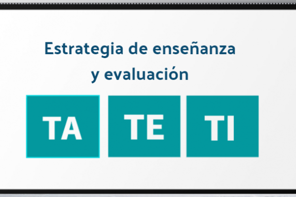 Portada de la presentación TA TE TI