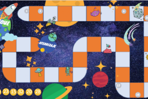 Tablero de juego de avance