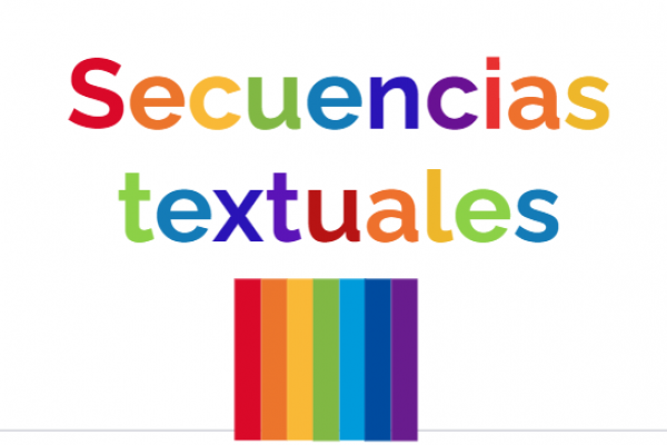 Portada de la presentación: secuencias textuales