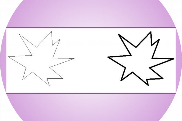 Imágenes de dos polígonos