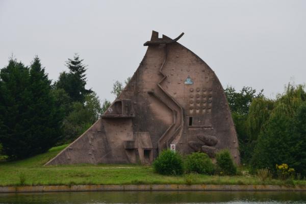 Paisaje que muestra el edificio, monumento en Francia.