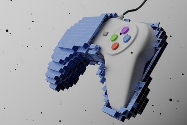imagen que muestra un control utilizado para videojuegos