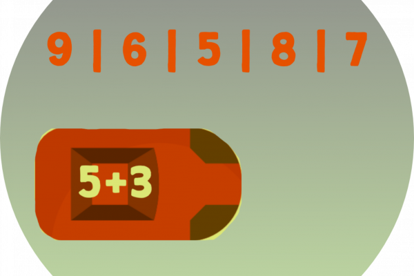 suma 5 más 3