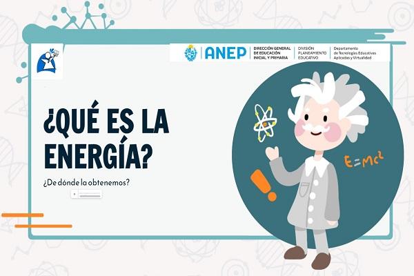 Imagen de presentación en Genially sobre Energía