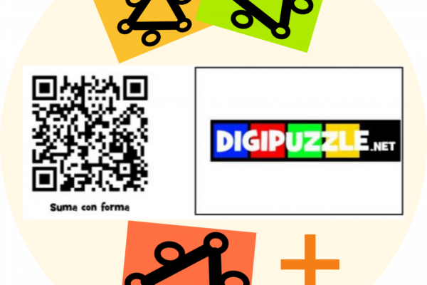 Imagen decorativa con código QR del juego