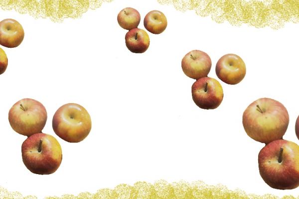grupos de tres manzanas