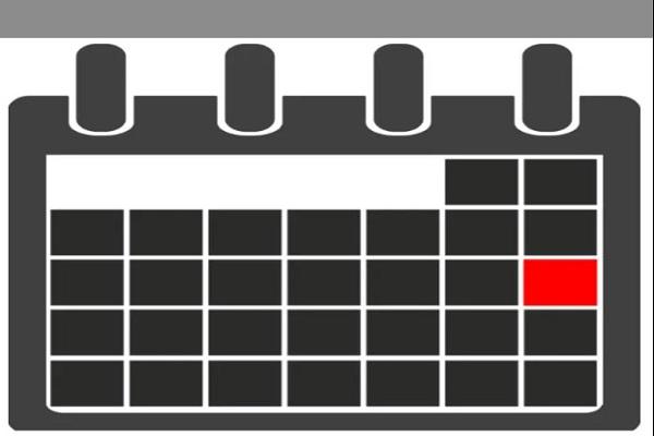 calendario semanal