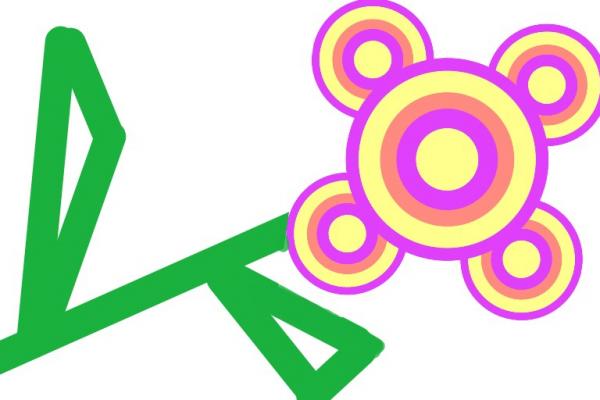 dibujo de flor