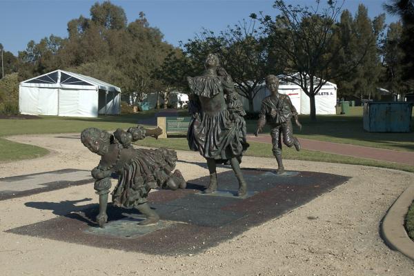 Monumento a la Rayuela en Australia