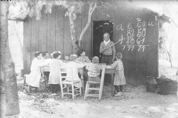 Escuela rural 1890
