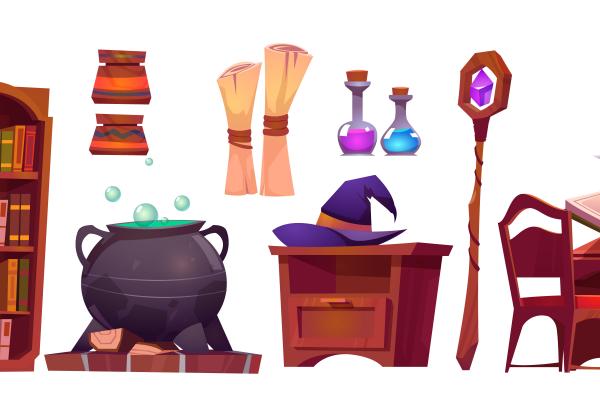 Salón de clase de magia