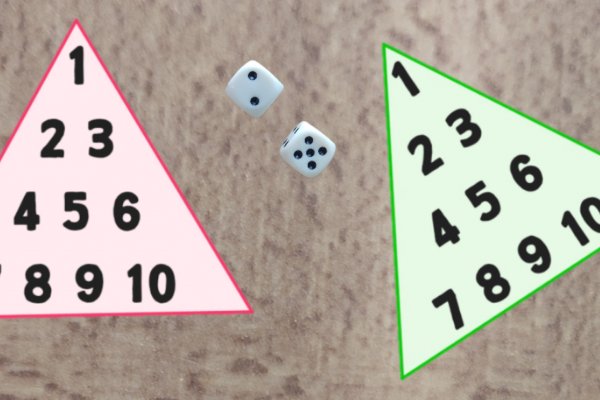 tableros de juego y dados