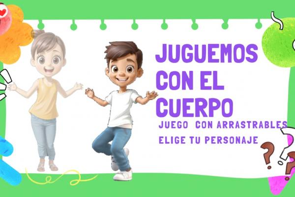Imagen descriptiva, de la pagina para seleccionar uno de los dos avatares.