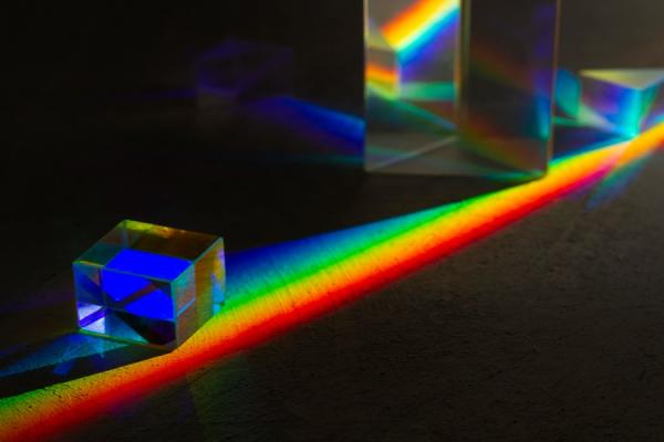 Descomposición de la luz blanca