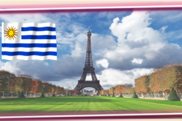 Bandera de uruguay en los JJOO de París 2024