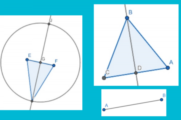 captura de imágenes de construcciones con GeoGebra