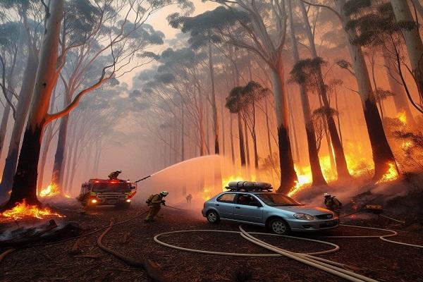 Bomberos apagan incendio