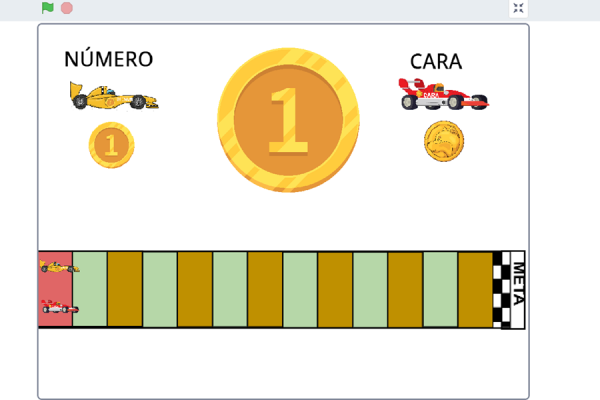 captura del juego en Scratch