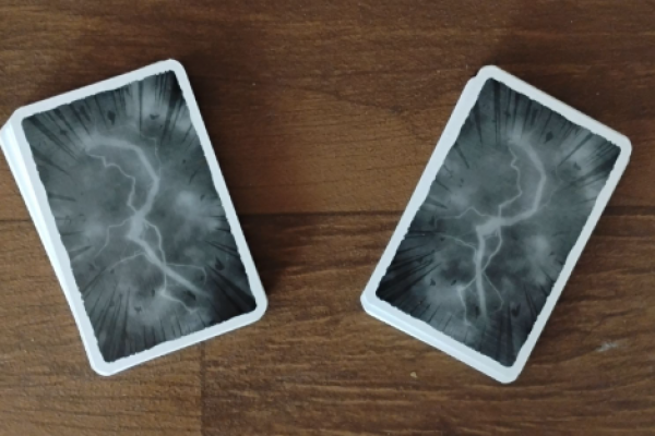 2 mazos de cartas
