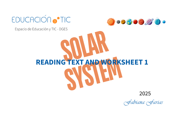 solar system tasks 