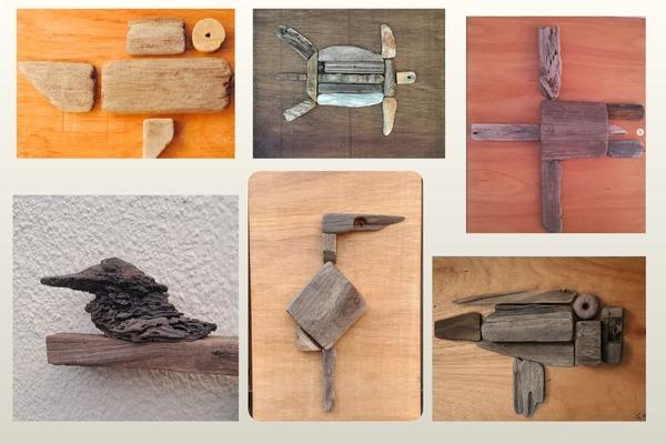 Obras en madera de Gerard Montautti