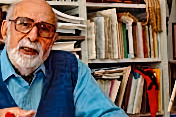 Trazos que revelan una imagen, imagen que retrata a una persona... Walter Rela