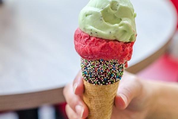 ¡Que no se desperdicie mi helado!