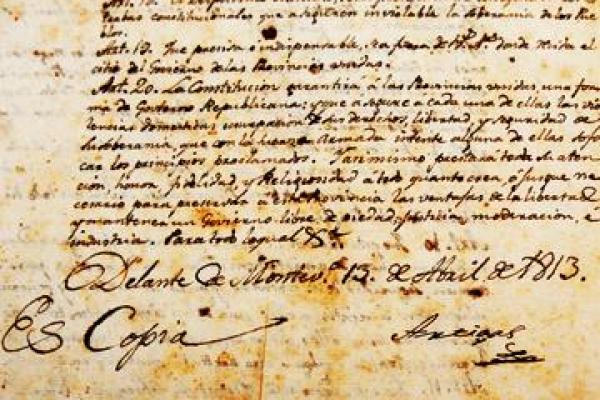 Las Instrucciones del Año XIII por Artigas