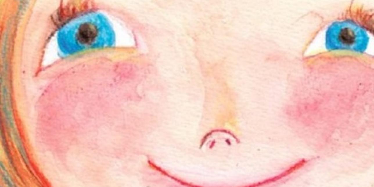 Imagen de Dani, una de los protaginistas del libro álbum.