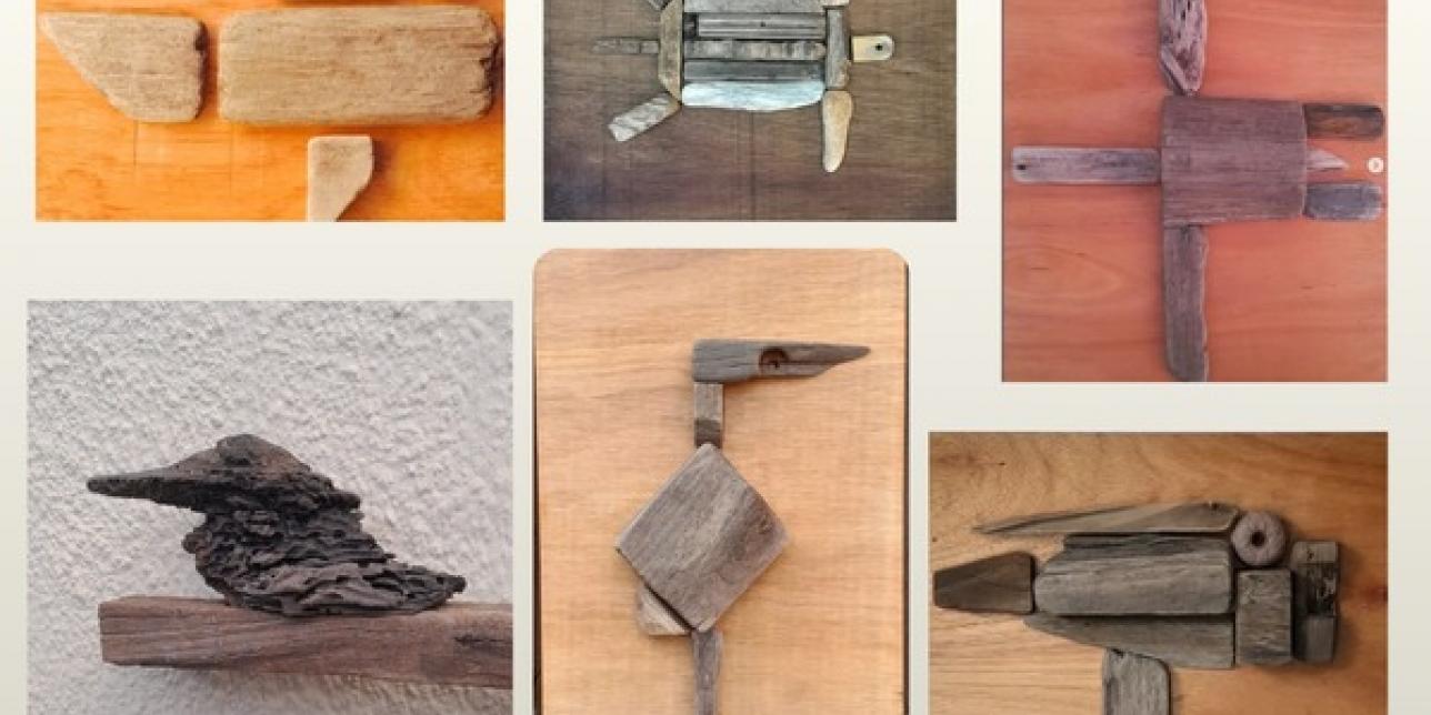 Obras en madera de Gerard Montautti