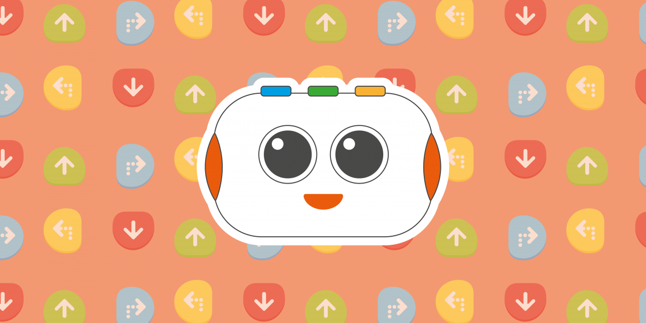 Portada con el robot TaleBot Pro y algunos de sus comandos.