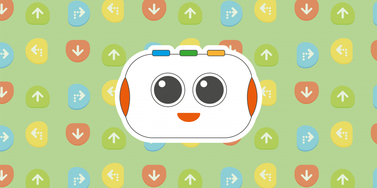Portada con el robot TaleBot Pro y algunos de sus comandos.