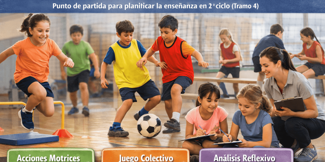 clase de Educación Física en una escuela pública uruguaya de nivel