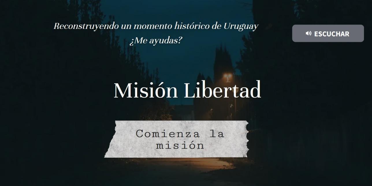 Juego en Genially: Misión Libertad