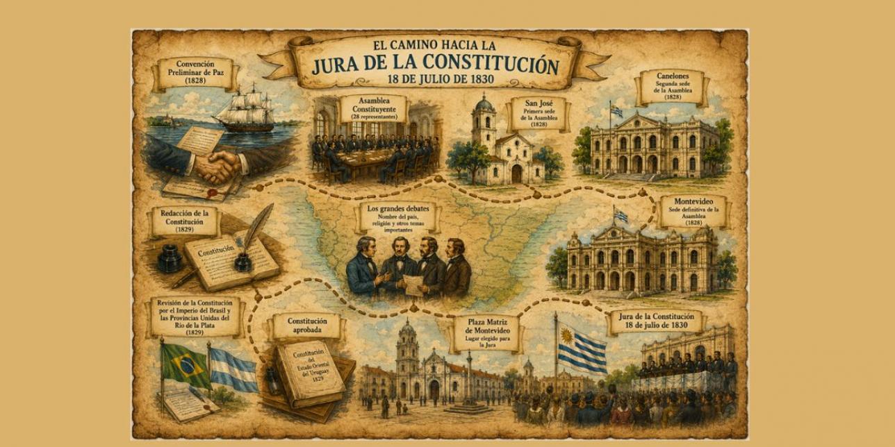 Camino de la Jura de la Constitución