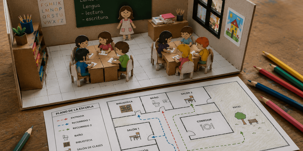 Diorama y plano
