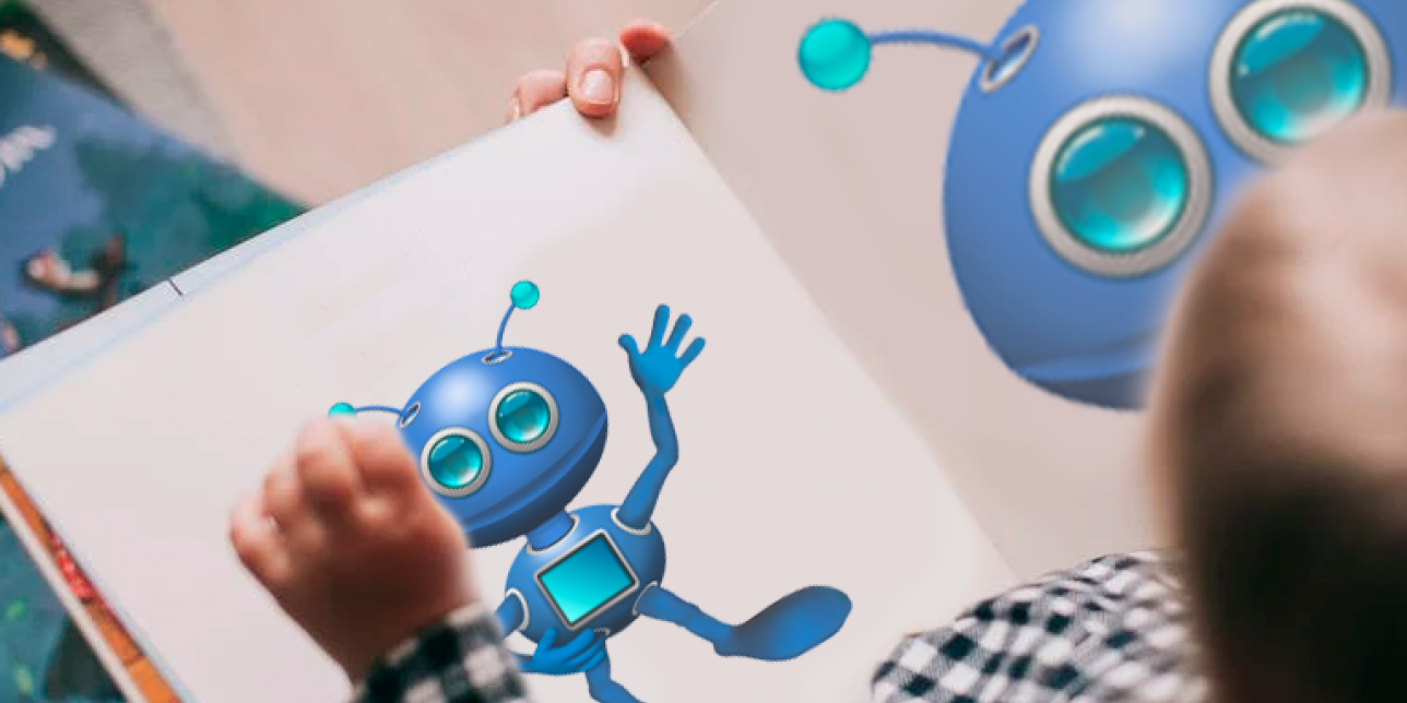 Robotín y su cuento preferido