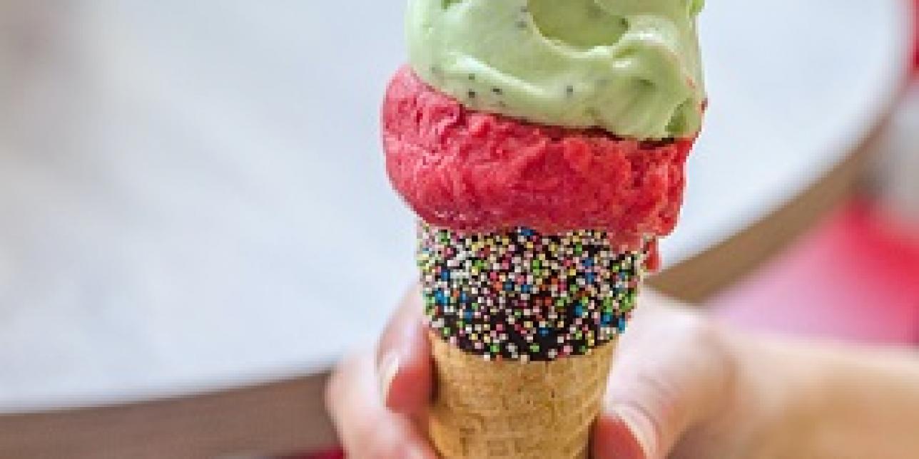 ¡Que no se desperdicie mi helado!