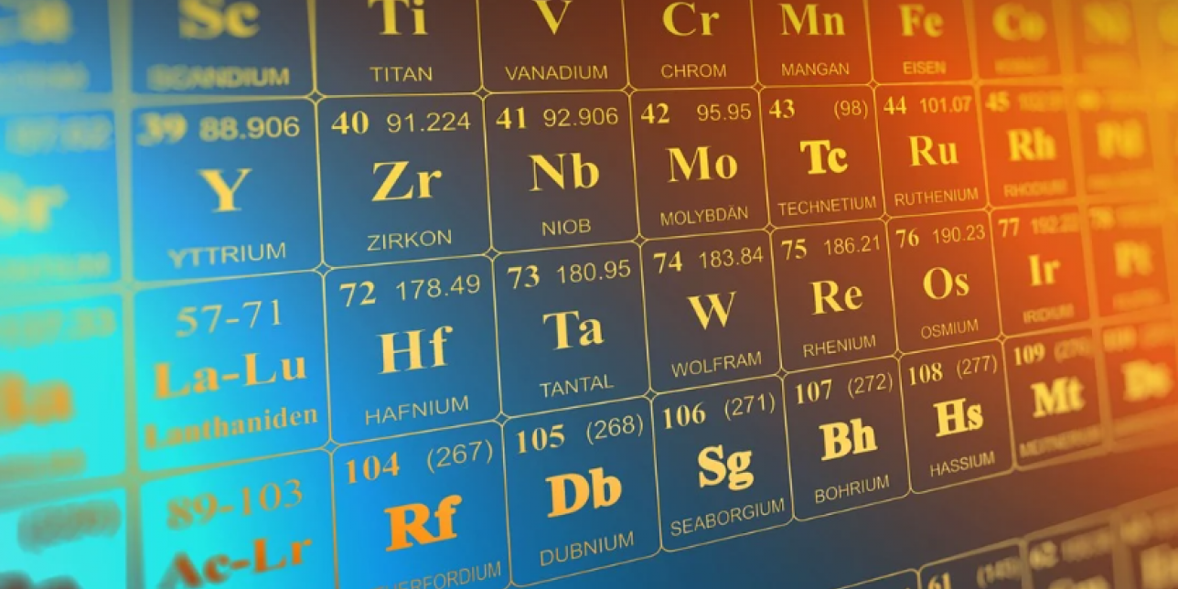 Tabla periódica desde la tecnología