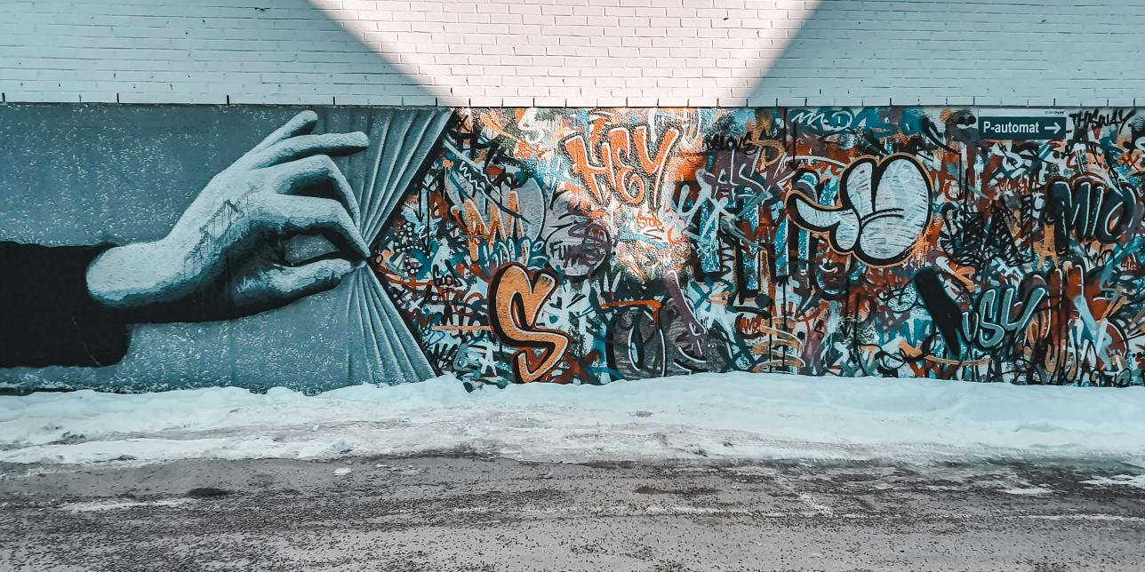 El detrás de escena de un Mural